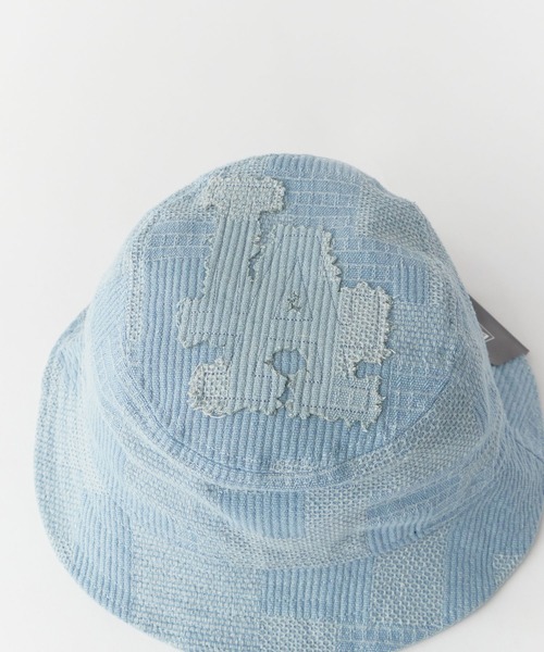 NEW ERA 帽子 ハット ERA/ニューエラ PATCH DENIM BKT バケット