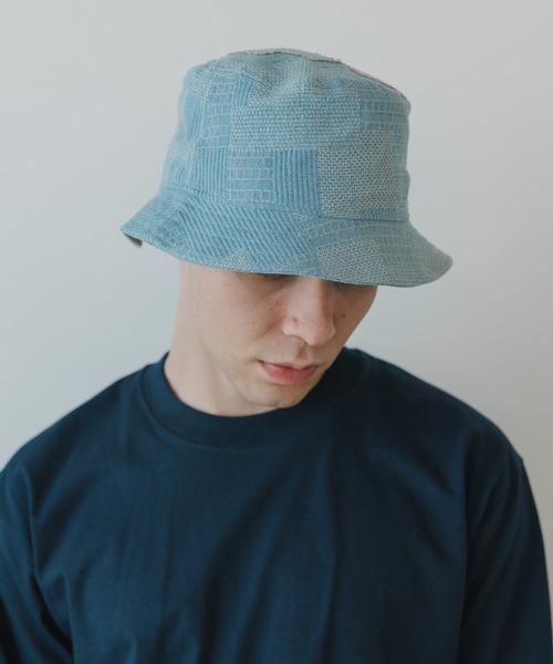 NEW ERA 帽子 ハット ERA/ニューエラ PATCH DENIM BKT バケット