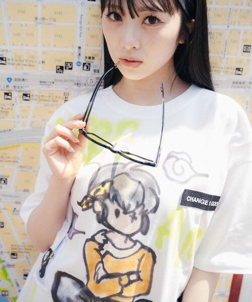 ROYAL FLASH tシャツ Guernika/ゲルニカ/らんま1/2 Paint T
