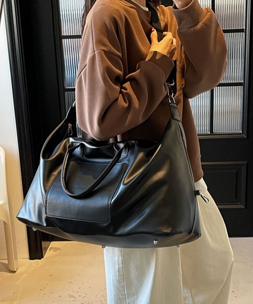 florist（フローリスト） ボストンバッグ 「大容量・2WAY」レザー