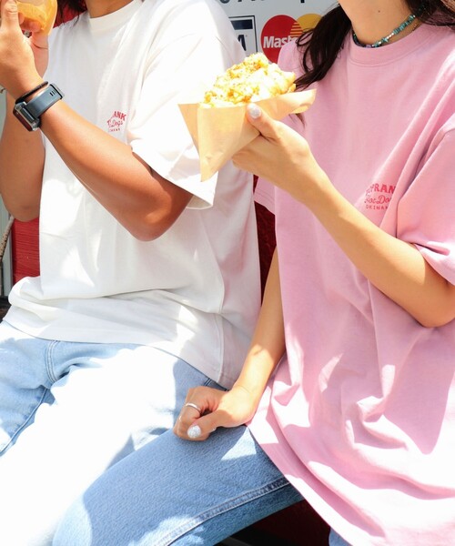 「SANSeLF」 半袖カットソー FREE ピンク レディース Pink Wide short-sleeved shirt - Buy Online | Terranova