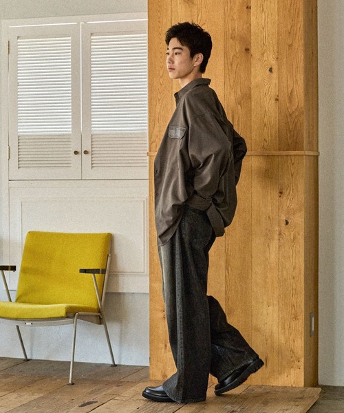 niko and…（ニコアンド） ジーンズ EXTRA WIDE DENIM PANTS「niko and