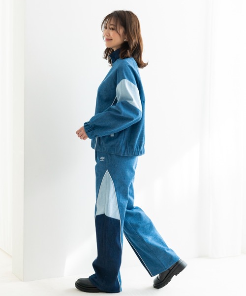 umbro（アンブロ） パンツ UMBRO「umbro」切替デニムパンツ (UMBRO