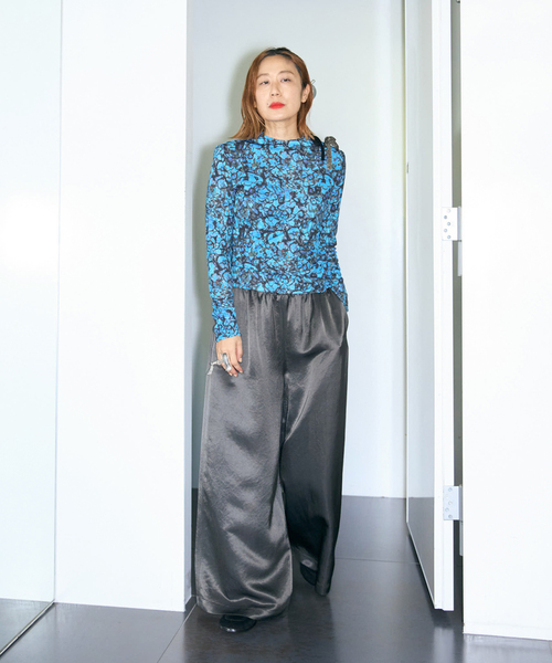 TOGA PULLA（トーガ プルラ） tシャツ TOGA PULLA Smooth jersey L/S