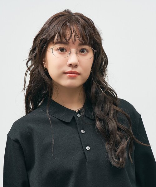 Zoff（ゾフ） 伊達メガネ メガネ 眼鏡 オーバル型 メガネ｜軽量