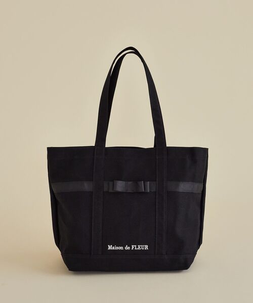 Maison de FLEUR（メゾンドフルール） トートバッグ マルチポケット