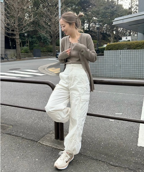 「emmi」 カーゴパンツ 1 ミント レディース