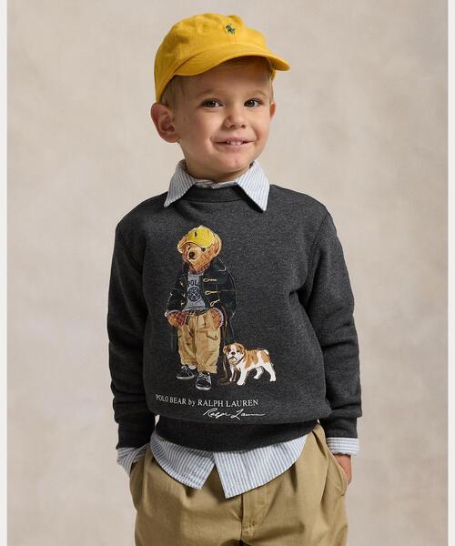 Polo Ralph Lauren Childrenswear トレーナー ベア ヘザード