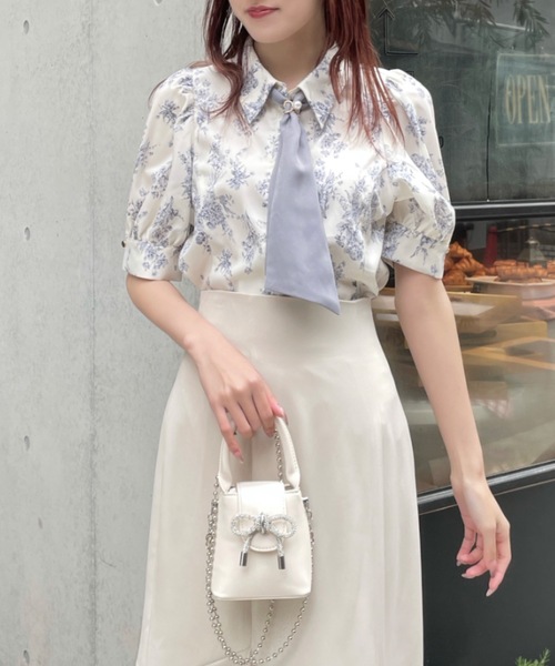 「NOMAE」 半袖シャツ FREE ピンク レディース_画像2