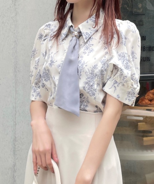 「NOMAE」 半袖シャツ FREE ピンク レディース_画像3