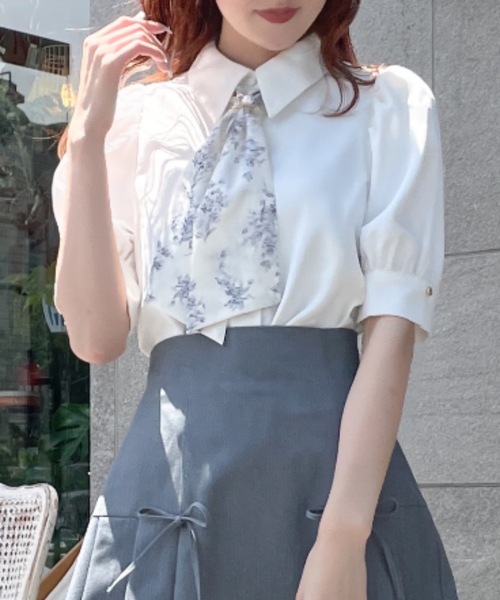 「NOMAE」 半袖シャツ FREE ピンク レディース_画像6