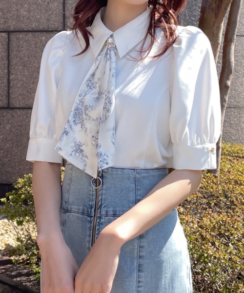 「NOMAE」 半袖シャツ FREE ピンク レディース_画像7