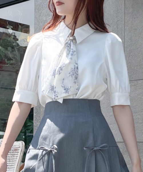 「NOMAE」 半袖シャツ FREE ピンク レディース_画像8