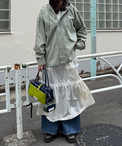 CIAOPANIC（チャオパニック） ブラウス シャツ 「チェック/デニム