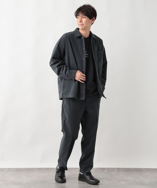 GLOBAL WORK（グローバルワーク） シャツ やわらかリッチコーデュロイ