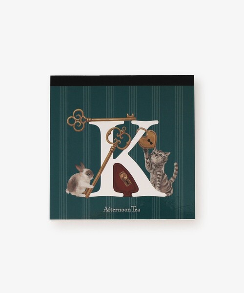 Afternoon Tea（アフタヌーンティー） 手帳 イニシャルスクエアメモ