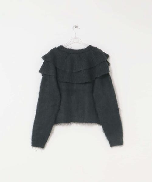 LAATO（ラート） ニット セーター frill frill knit cardigan