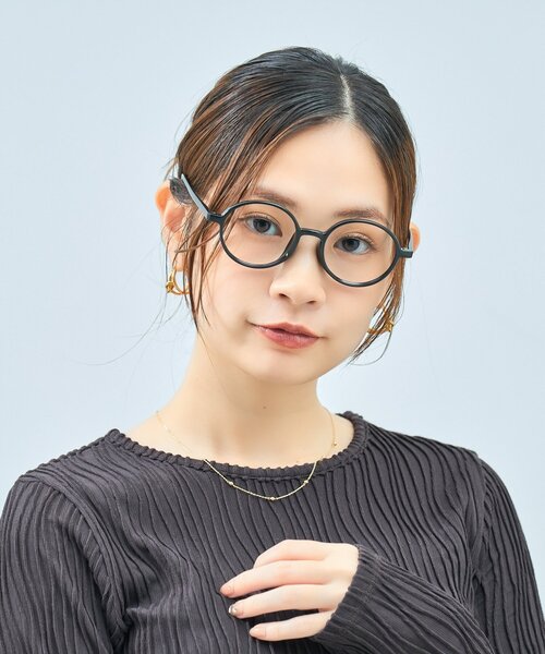 Zoff 伊達メガネ メガネ 眼鏡 ラウンド型 メガネ｜丸型 度付きメガネ