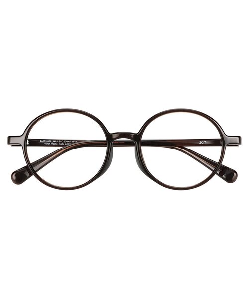 Zoff（ゾフ） 伊達メガネ メガネ 眼鏡 ラウンド型 メガネ｜丸型 眼鏡