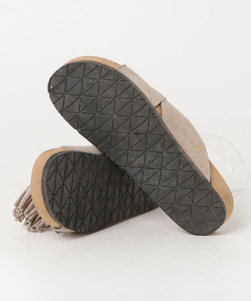「Minnetonka」 フラットサンダル 6 ベージュ レディース_画像3