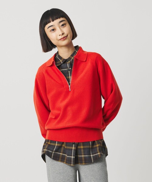 BEAUTY＆YOUTH UNITED ARROWS ニット セーター カノコニット ハーフ