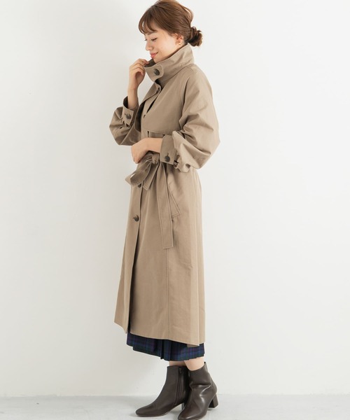 URBAN RESEARCH Sonny Label トレンチコート FREE カーキ レディース