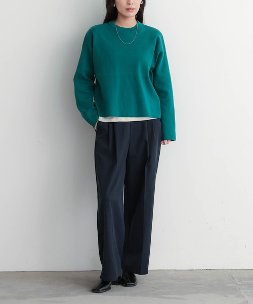 for/c（フォーシー） ニット セーター 「新色追加」スウェットライク