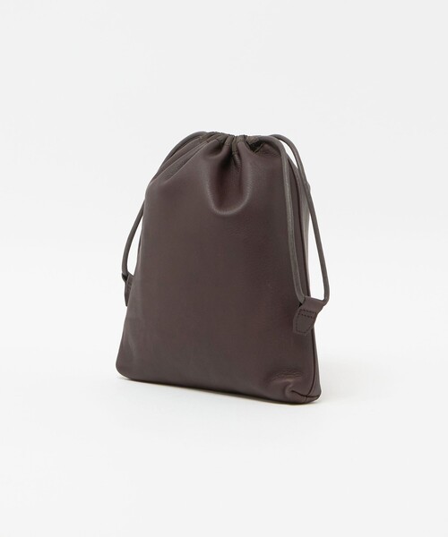 今期 ユナイテッドアローズ UNFINISHED LEATHER/巾着バッグ UNITED ARROWS（ユナイテッドアローズ） トートバッグ UNFINISHED