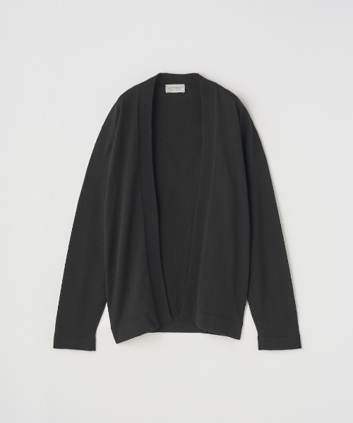 ジョンスメドレー　john smedley ボタンレスカーディガン JOHN SMEDLEY - JOHN SMEDLEY ジョンスメドレー24G ボタンレス