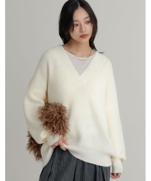 BlackWeirdos ニット　未使用新品 Re:EDIT（リエディ） ニット セーター 「新色追加」「2025AW