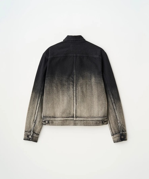ブルゾン アウター 「JUHA/ユハ」GRADATION DENIM JACKET メンズの画像