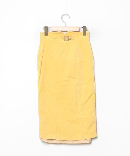 「REDYAZEL」 ロングスカート M イエロー レディース_画像2
