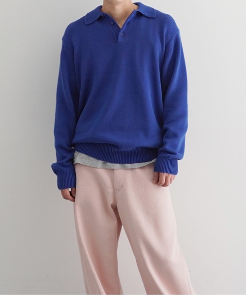 KAIKO（カイコー） セーター ニット KAIKO Knit polo shirt 2.0 メンズ