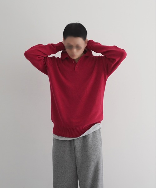 KAIKO（カイコー） セーター ニット KAIKO Knit polo shirt 2.0 メンズ