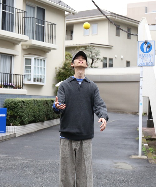 KAIKO（カイコー） セーター ニット KAIKO Knit polo shirt 2.0 メンズ