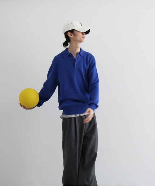 KAIKO（カイコー） セーター ニット KAIKO Knit polo shirt 2.0 メンズ