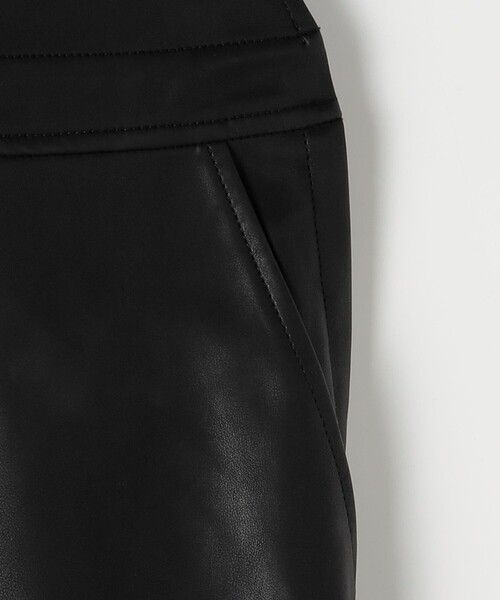 MACPHEE（マカフィー） サロペット オーバーオール レザーライク