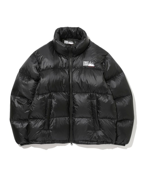 FIRST DOWN（ファーストダウン） ダウンジャケット LARGE ブラック