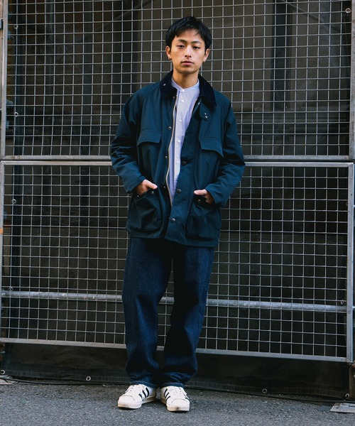 ブルゾン アウター 「別注」Barbour / OLD BEDALE ポリエステルコットン ジャケット メンズ レディースの画像