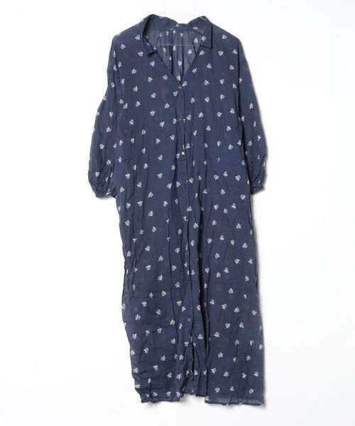 新品未使用　SLOBE IENA　デニムライクシャツワンピース　ブルー デニムライクシャツワンピース（ワンピース）｜SLOBE IENA（スローブ