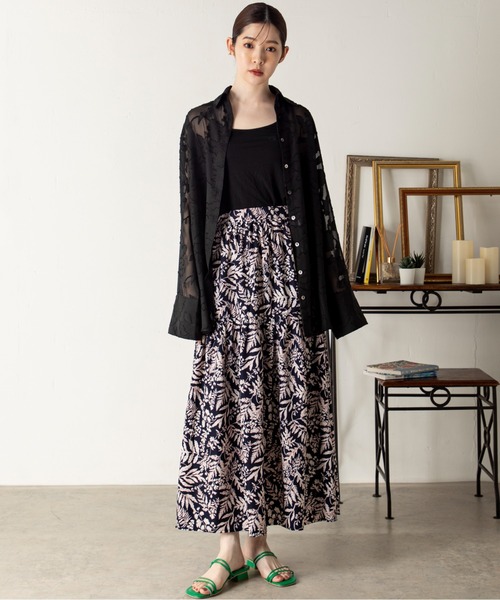 「MILLION CARATS」 長袖シャツ FREE グリーン レディース_画像9