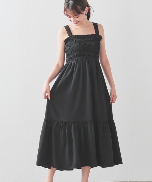 「Honeys」 「c.o.l.z.a」キャミソールワンピース M ブラウン系その他 レディース_画像4