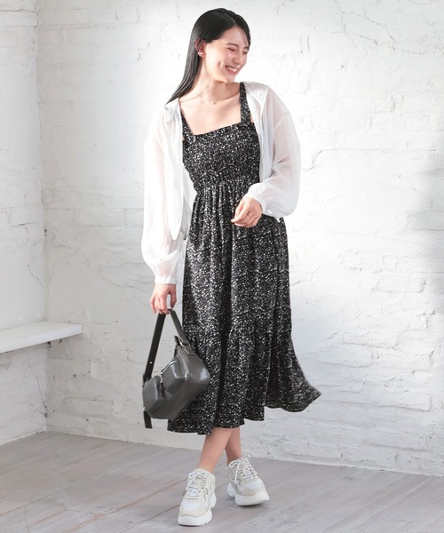 「Honeys」 「c.o.l.z.a」キャミソールワンピース M ブラウン系その他 レディース_画像6