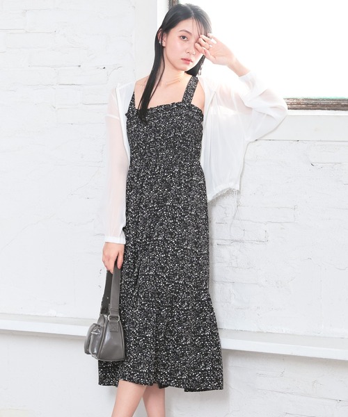 「Honeys」 「c.o.l.z.a」キャミソールワンピース M ブラウン系その他 レディース_画像7