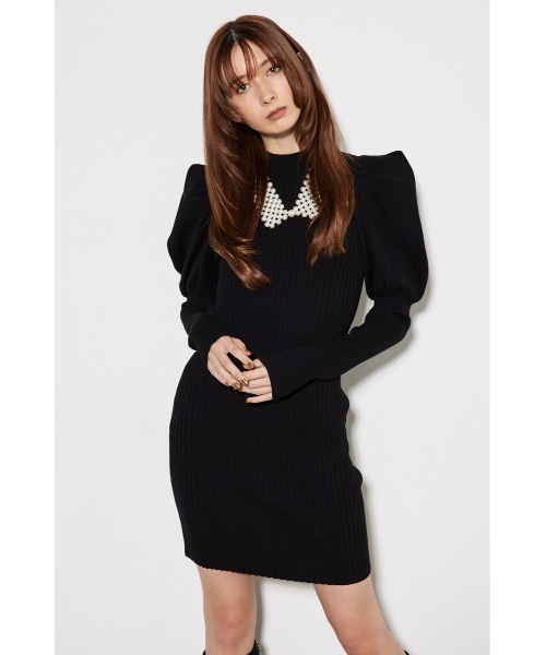 「rienda」 ニットワンピース FREE ベージュ レディース_画像6