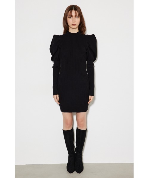 「rienda」 ニットワンピース FREE ベージュ レディース_画像9