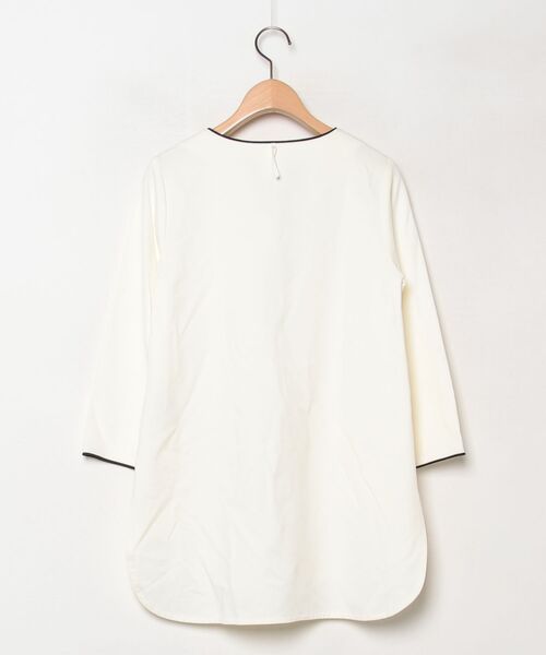 「EFFE BEAMS」 長袖ブラウス 36 オフホワイト レディース_画像2