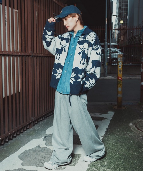 improves（インプローブス） セーター ニット ノルディック柄 カウチン