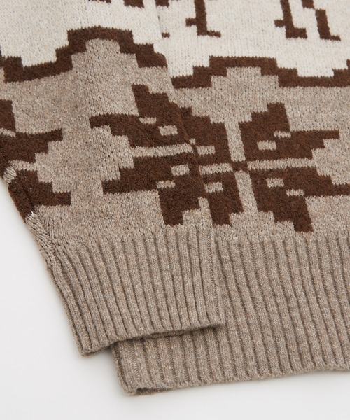 improves（インプローブス） セーター ニット ノルディック柄 カウチン