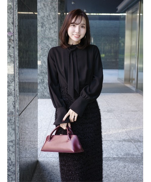 anuans（アニュアンス） ワンピース フェザージャガードコンビ